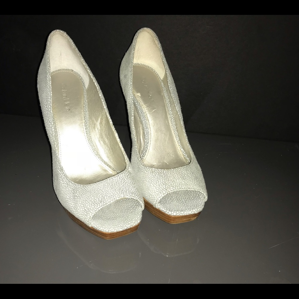 Calvin Klein Heels w/ a platform